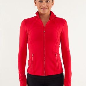 red lulu define jacket size 4